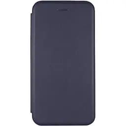 Шкіряний чохол-книжка Epik Classy для Samsung Galaxy A16 4G/5G Темно-синій