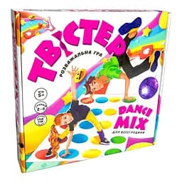 Игра Strateg Твистер dance mix, укр. язык (30277)