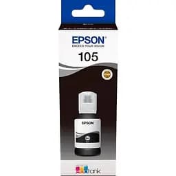Контейнер с чернилами Epson 105 для EcoTank L7160/L7180 Black pigment (C13T00Q140)