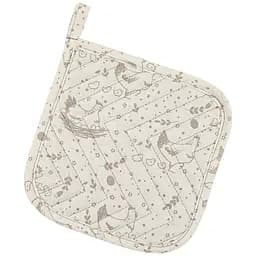 Прихватка Home Line Курочки 20x20 см світло-коричневий (182609)