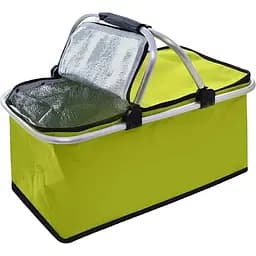 Термокорзина Stenson MH-3078 L 27.5х24х48 см 30 л зеленая (35495)
