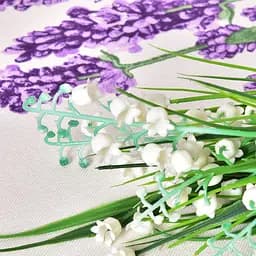 Скатертина Ideia з водовідштовхувальним просоченням 140х170 см  (8000013477_лаванда) - мініатюра 3