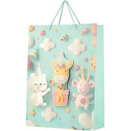 Пакет подарунковий HY702-3 М'ятний