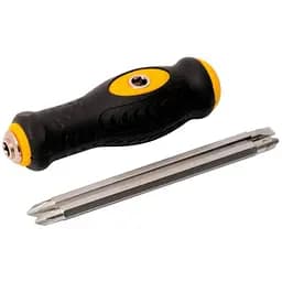 Отвертка с двусторонними битами Mastertool Т-образная 4-в-1 40-0140
