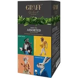 Чай зеленый байховый Graff Ассорти саше 38.4 г (24 шт. x 1.6 г)