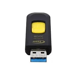 Флеш накопичувач Team C145 32 GB USB 3.0 висувна чорно-жовта - мініатюра 2