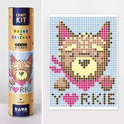 Картина по номерам стикерами в тубусе Йорк, 1200 стикеров Умняшка33х48 см разноцветная 000261030