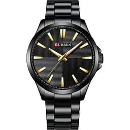 Годинник наручний Curren 8322 Black (18688)