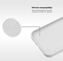 Силиконовый противоударный чехол-накладка для Apple iPhone 12 mini, панель с защитой всего корпуса, софт-тач, kumquat, ArmorStandart (ARM57602) - мініатюра 4