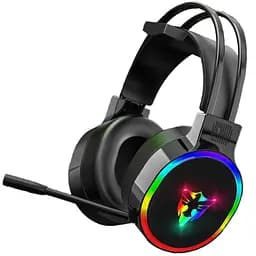 Наушники игровые G607 USB с микрофоном/регулировкой громкости и RGB подсветкой