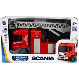 Автомодель TechnoDrive Big Truck Пожежна машина Scania (6407KS) - мініатюра 11