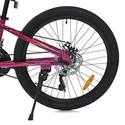 Велосипед MTB2601-3, 26 дюймів, алюмінієва рама 13 Shimano 21SP фуксія - мініатюра 4