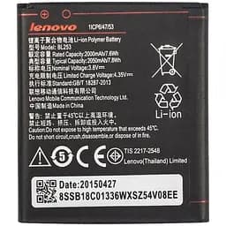 Акумулятор AAA-Class Lenovo BL253 / A2010