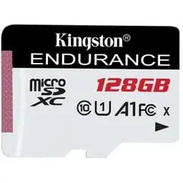 Карта пам'яті Kingston 128GB microSDXC class 10 UHS-I U1 A1 High Endurance (SDCE/128GB)