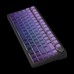 Клавіатура Attack Shark X85 Side Printed RGB Gradient Purple (AS-X85-SP-GPE)