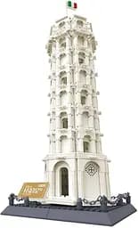 Конструктор Архитектура Wange 3D Пизанская Башня Tower of Pisa 5214 для детей и взрослых 1390 деталей