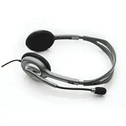 Навушники з мікрофоном - гарнітура Logitech H111 Stereo (981-000593) - мініатюра 2