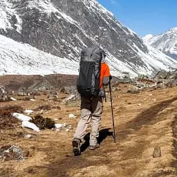 Рюкзак Naturehike Rock NH19BP095 60+5 л графіт в клітинку - мініатюра 6