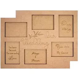 Заготовка рамка Rosa Talent Our wedding МДФ 50х40 см