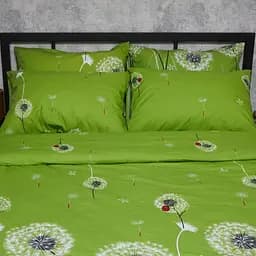 Набір наволочок Moon&Star Бязь Gold Люкс Green Harmony 60х60 см 2 шт