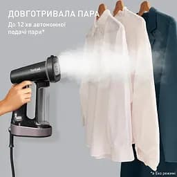 Компактний відпарювач Tefal Pure Force 3 в 1 чорно-рожевий (DT8765E0) - мініатюра 5