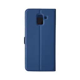 Чохол-книга Momax оригінальний для Samsung J600 J6 2018 синя - мініатюра 3
