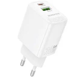 СЗУ Borofone BN29 Fuente PD30W+QC3.0 (1USB-A/1C)