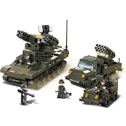 Конструктор Sluban M38-B7000 Армія - Військова техніка 956 елементів - мініатюра 2