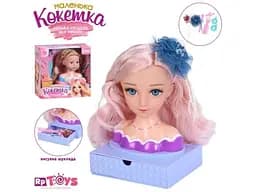 Голова ляльки для зачісок з аксесуарами, Limo Toy - мініатюра 2