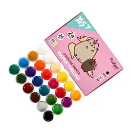Гуашеві фарби Yes Pusheen 24 кольорів по 20 мл (230404) - мініатюра 4