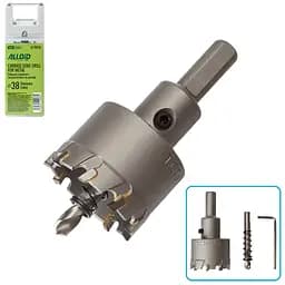 Свердло корончате Alloid Building Tools твердосплавне по металу 38 мм (TS-10038) - мініатюра 2