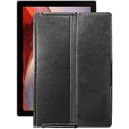 Чохол StatusCASE з екошкіри для планшету Microsoft Surface Pro 7 Чорний глянець