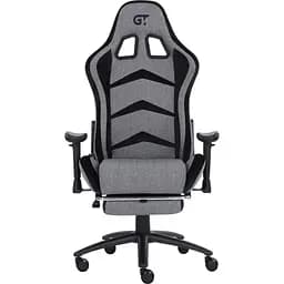 Геймерське крісло GT Racer X-2534-F Fabric Gray/Black Suede [121429] - мініатюра 2