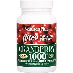 Натуральна добавка NaturesPlus Ultra Cranberry 1000, 90 таблеток