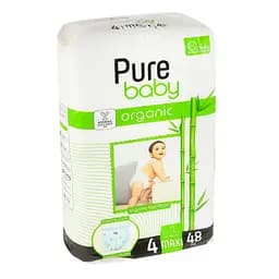 Підгузки-трусики Pure Baby Jumbo Organic 4 (7-14 кг) 48 шт. - мініатюра 2