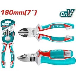 Кусачки діагональні Total 180 мм (THT230706)