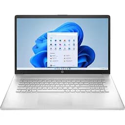 Ноутбук HP 17.3 17-cp3019ua FHD IPS AG/Ryzen 7 7730U/16GB/512SSD/UMA/DOS/Silver (CS8E6EA)
