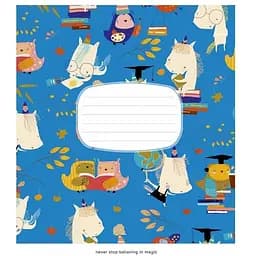 Зошит учнівський Bright life Школярик 012-3101K-3 у клітинку на 12 аркушів