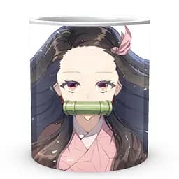 Кухоль GeekLand Kimetsu no Yaiba Клинок, який знищує демонів Незуко KY 002.05 330 мл білий - мініатюра 2
