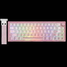 Клавіатура Womier VK66 Pro Topographic Pink (VK66PRO-TP) - мініатюра 1