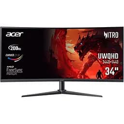 Монітор Acer 34" XZ340CUR X0bmiiphx Curved UWQHD VA 200Hz (UM.CX0EE.013)