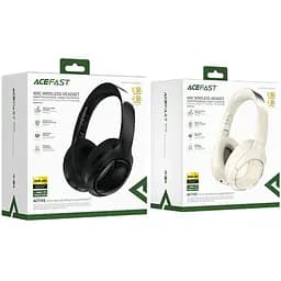 Гарнітура Acefast H5 ANC, Bluetooth, Milky white - мініатюра 3