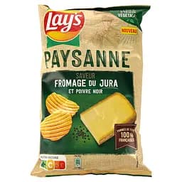 Чипсы Lays Paysanne со вкусом сыра 120 г (916187)