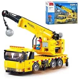 Конструктор SLUBAN Строительная серия Машина, 293 детали, фигурка, 34x29x7 см