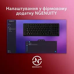 Клавіатура HyperX Eve 1800 USB Black (B7JE0AA) - мініатюра 5