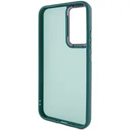 Чохол TPU+PC Lyon Frosted для Xiaomi Redmi Note 11 (Global) / Note 11S Green - мініатюра 3