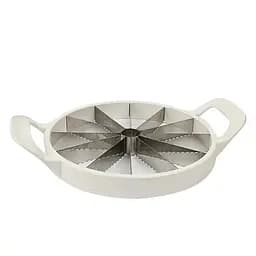 Нож делитель круглый кухонный для нарезки арбуза и дыни фрукторезка, Kitchen Master Белый 86870