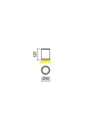 Стельовий світильник ETA PL LED COB 6W IP54 DB 3000K(5.1.2) Redo 9063 - мініатюра 2