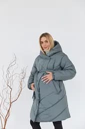 Якісна куртка для вагітних 2 в 1 з капюшоном Malmö XL (48) Lullababe Оливковий - мініатюра 2
