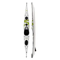 Каяк Tahe Bayspirit Elite RudderSkeg White/Green (1053-107682)